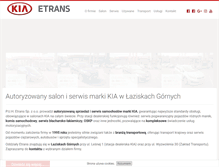 Tablet Screenshot of etrans.pl